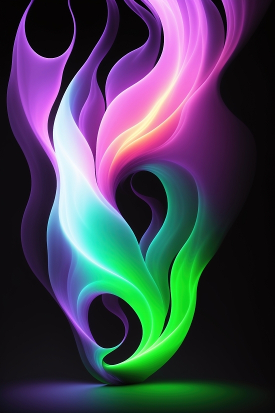 Smoke, Plasma, Fractal, Light, Graphic, Art