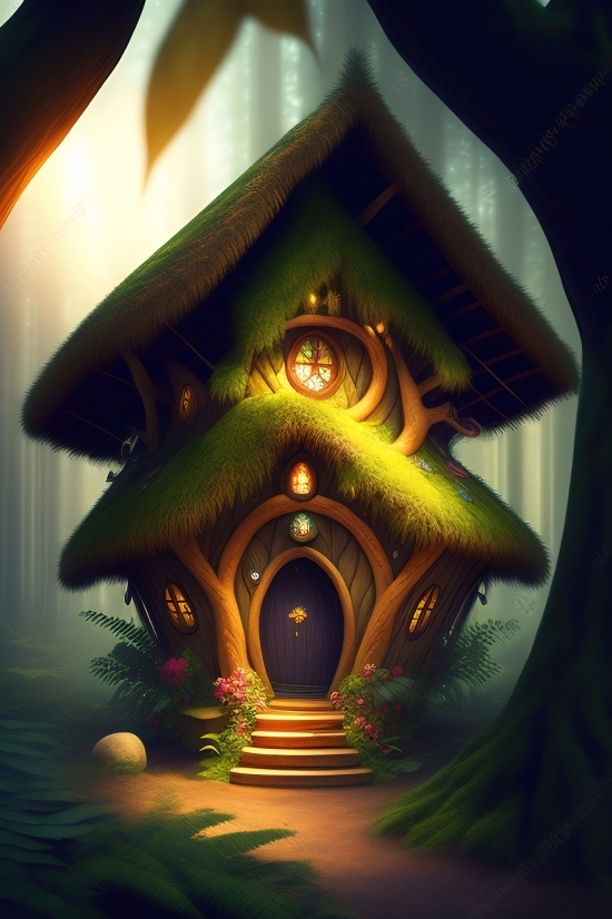 Birdhouse, Shelter, Protective Covering, Gold, Aquarium, Architecture