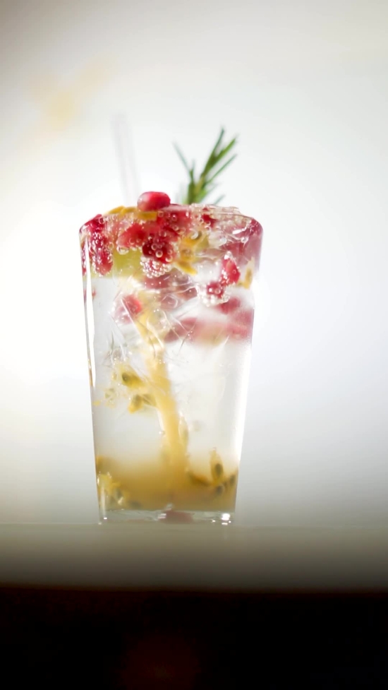 New Stock Video, Fruit, Sweet, Ice, Glass, Food